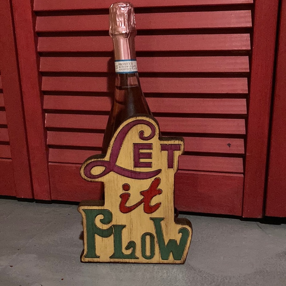 Let It Flow (Wine) Bottle Holder